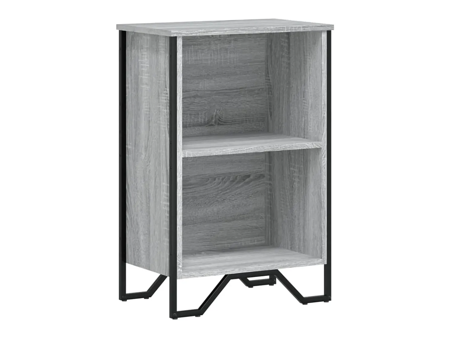 Estantería madera de ingeniería gris Sonoma 50x31x74,5 cm