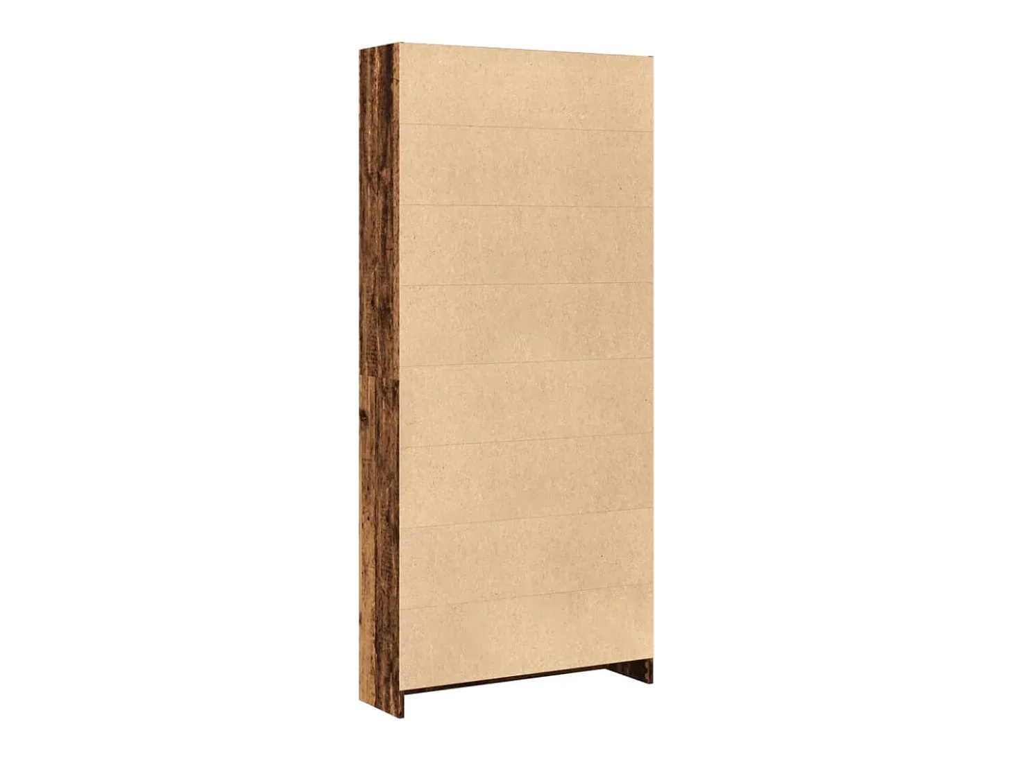 Estantería madera de ingeniería color envejecido 80x24x176 cm