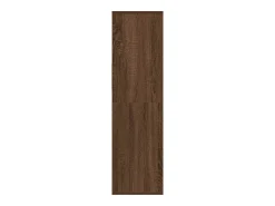 Estantería madera de ingeniería color marrón roble 34x31x112 cm