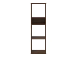 Estantería madera de ingeniería color marrón roble 34x31x112 cm