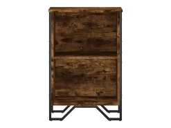 Estantería madera de ingeniería roble ahumado 50x31x74,5 cm