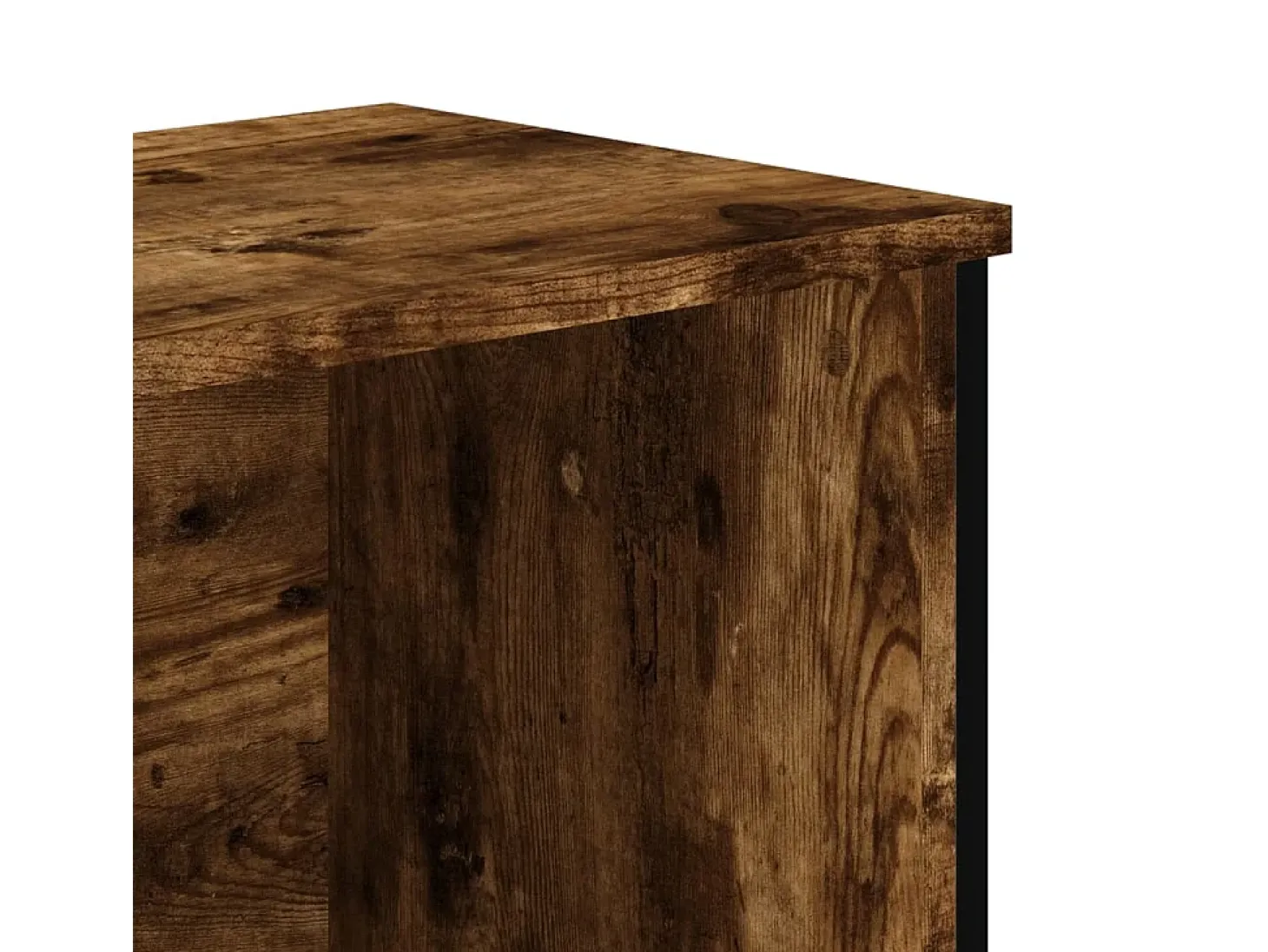 Estantería madera de ingeniería roble ahumado 50x31x74,5 cm