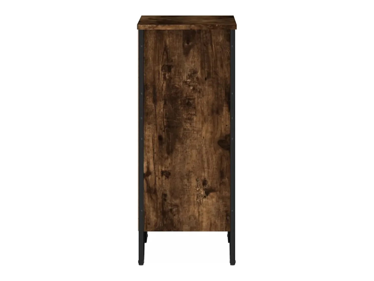 Estantería madera de ingeniería roble ahumado 50x31x74,5 cm