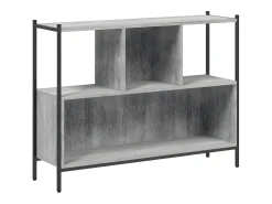 Estantería madera de ingeniería gris Sonoma 102x28x77,5 cm