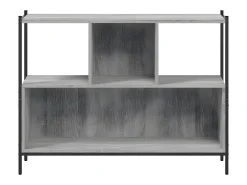 Estantería madera de ingeniería gris Sonoma 102x28x77,5 cm