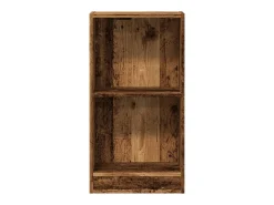 Estantería madera de ingeniería color envejecido 40x24x76 cm