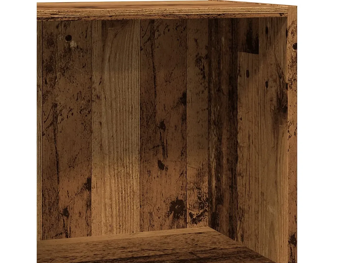 Estantería madera de ingeniería color envejecido 40x24x76 cm