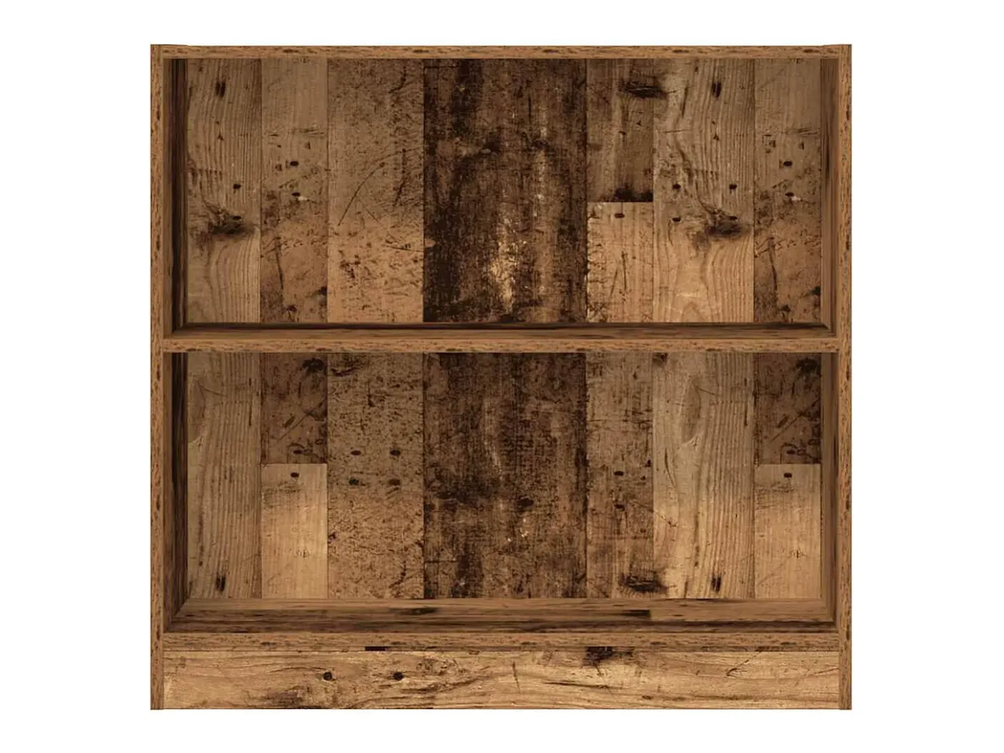 Estantería madera de ingeniería color envejecido 80x24x76 cm