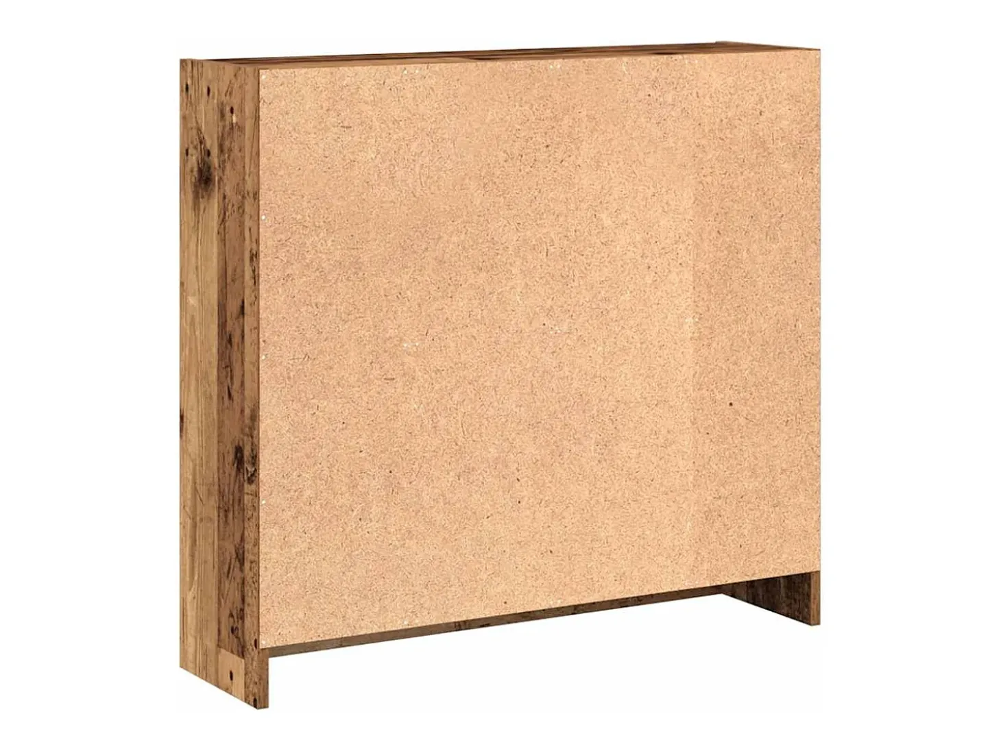 Estantería madera de ingeniería color envejecido 80x24x76 cm