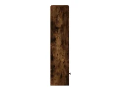 Estantería madera de ingeniería roble ahumado 31x24x102 cm