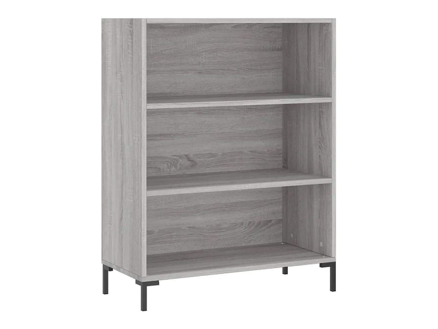 Estantería madera de ingeniería gris Sonoma 69,5x32,5x90 cm