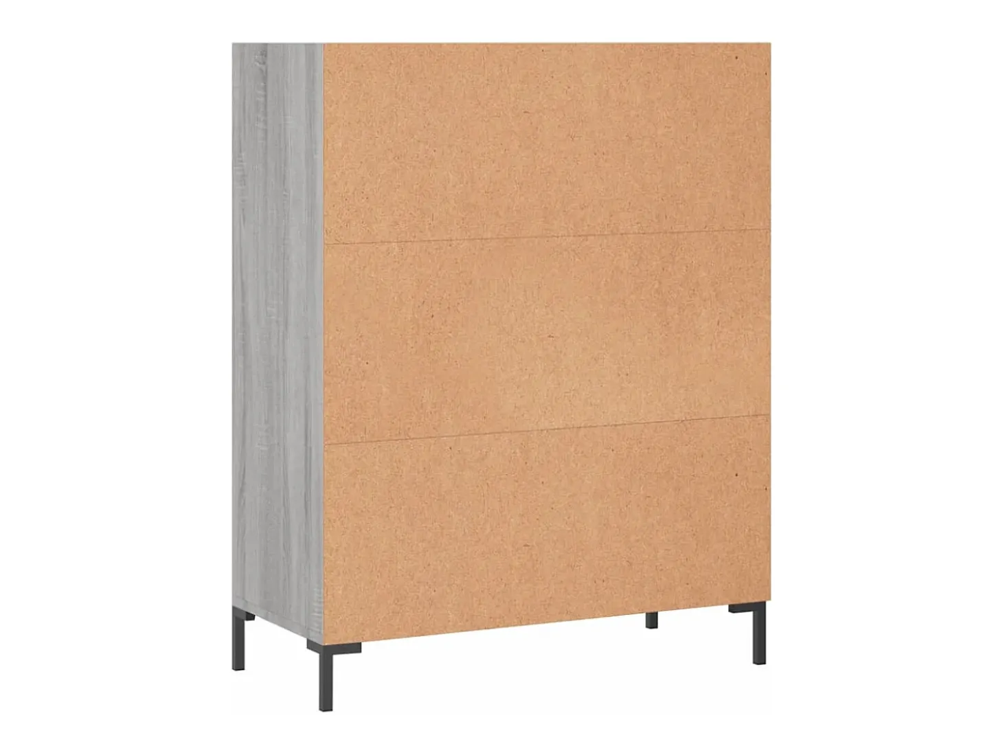 Estantería madera de ingeniería gris Sonoma 69,5x32,5x90 cm