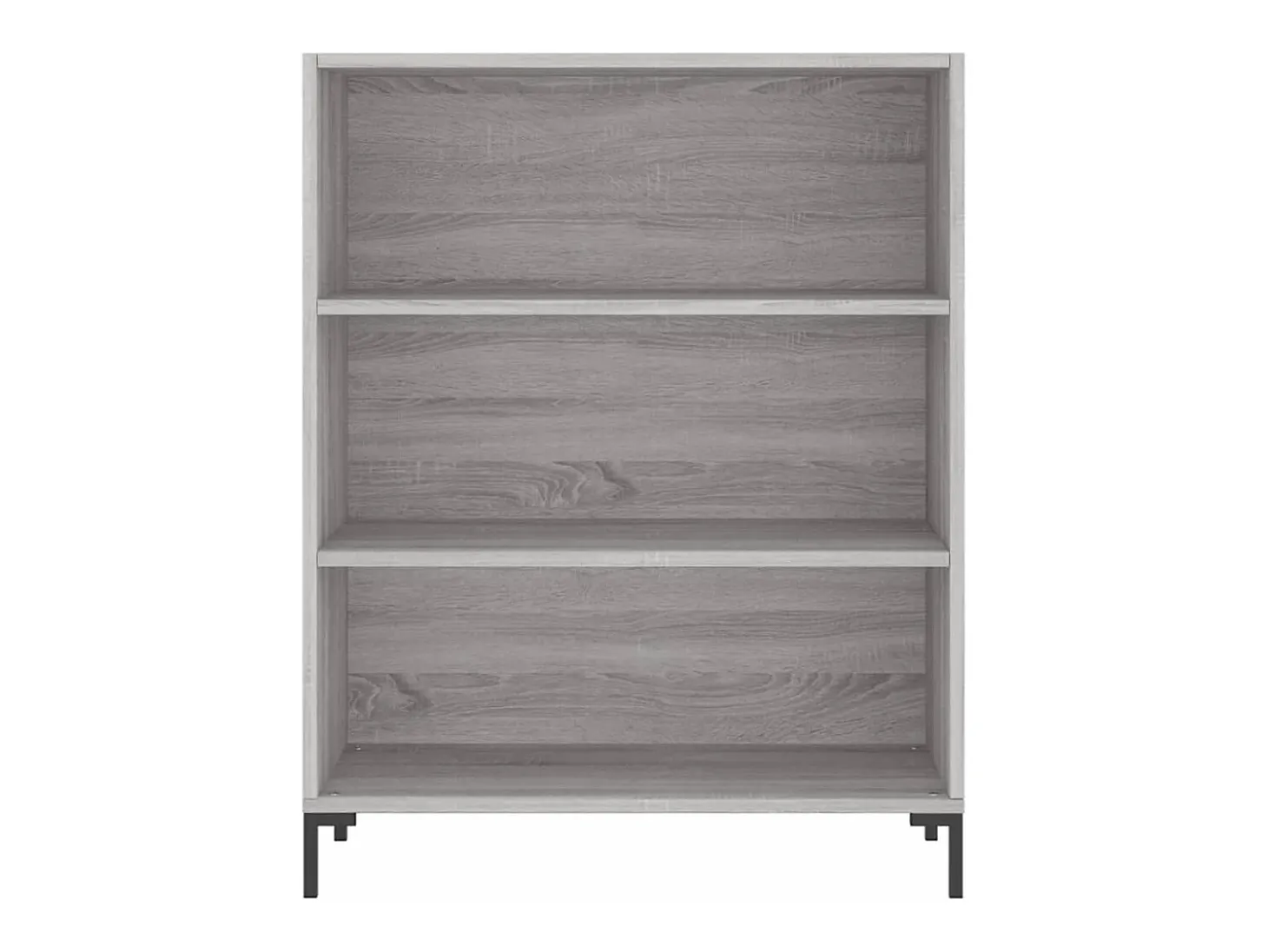 Estantería madera de ingeniería gris Sonoma 69,5x32,5x90 cm