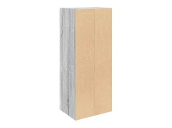 Estantería madera de ingeniería gris sonoma 31x24x77 cm