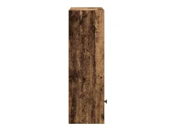 Estantería madera de ingeniería color envejecido 31x24x77 cm