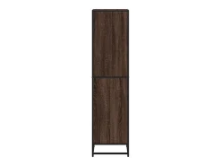 Estantería madera de ingeniería color marrón roble 40x35x139 cm