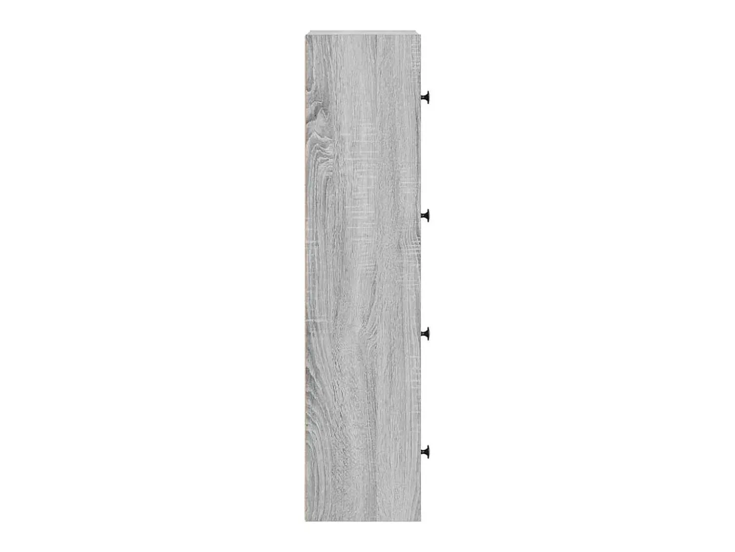 Estantería madera de ingeniería gris sonoma 40x24x102 cm