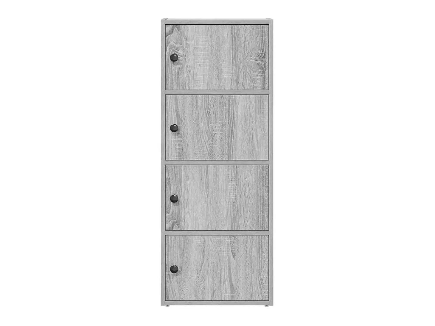 Estantería madera de ingeniería gris sonoma 40x24x102 cm