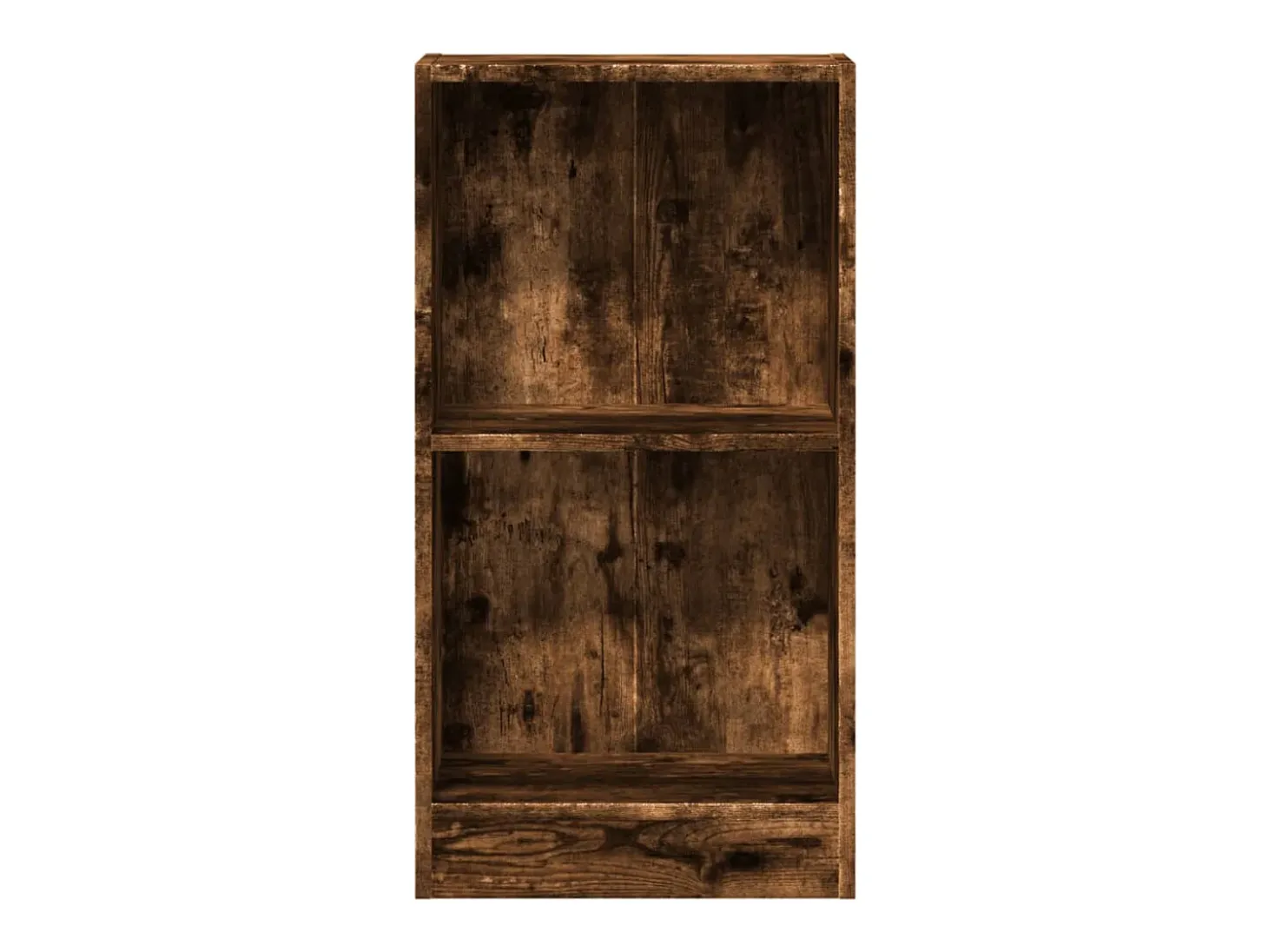 Estantería madera de ingeniería roble ahumado 40x24x76 cm