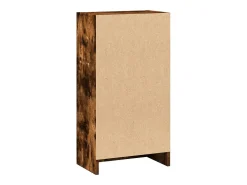 Estantería madera de ingeniería roble ahumado 40x24x76 cm