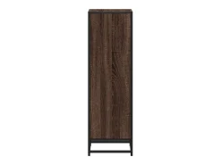 Estantería madera de ingeniería marrón roble 33,5x33x107,5 cm