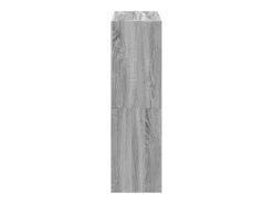 Estantería madera de ingeniería gris Sonoma 102x32x108 cm