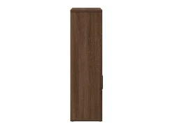 Estantería madera de ingeniería marrón roble 60x24x85 cm