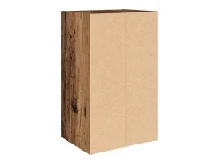 Estantería madera de ingeniería color envejecido 31x24x52 cm