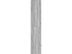 Estantería madera de ingeniería gris Sonoma 70x36x189 cm