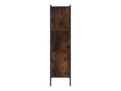 Estantería madera de ingeniería roble ahumado 72x28x109 cm