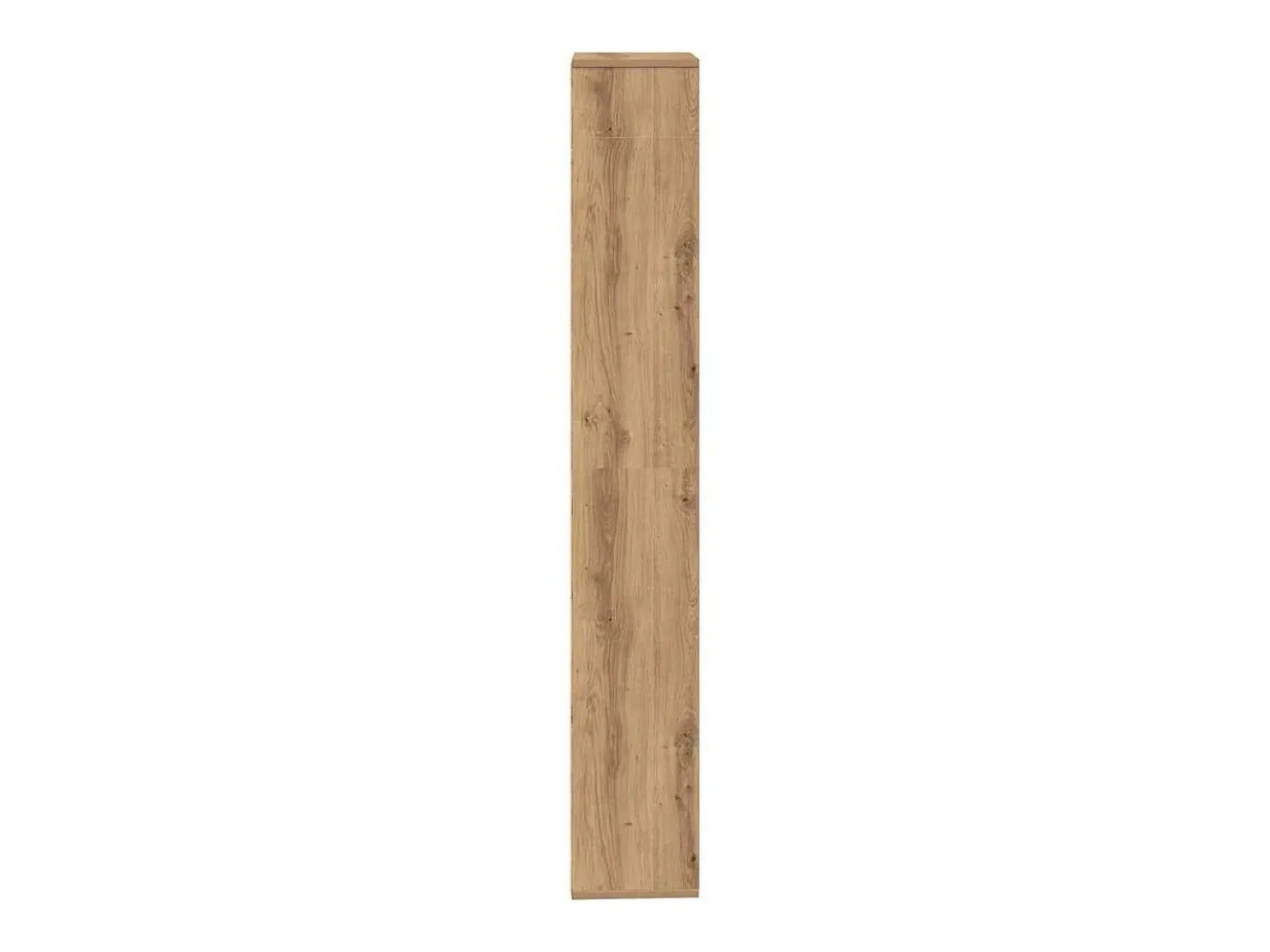 Estantería madera de ingeniería roble artisan 157x24x160 cm