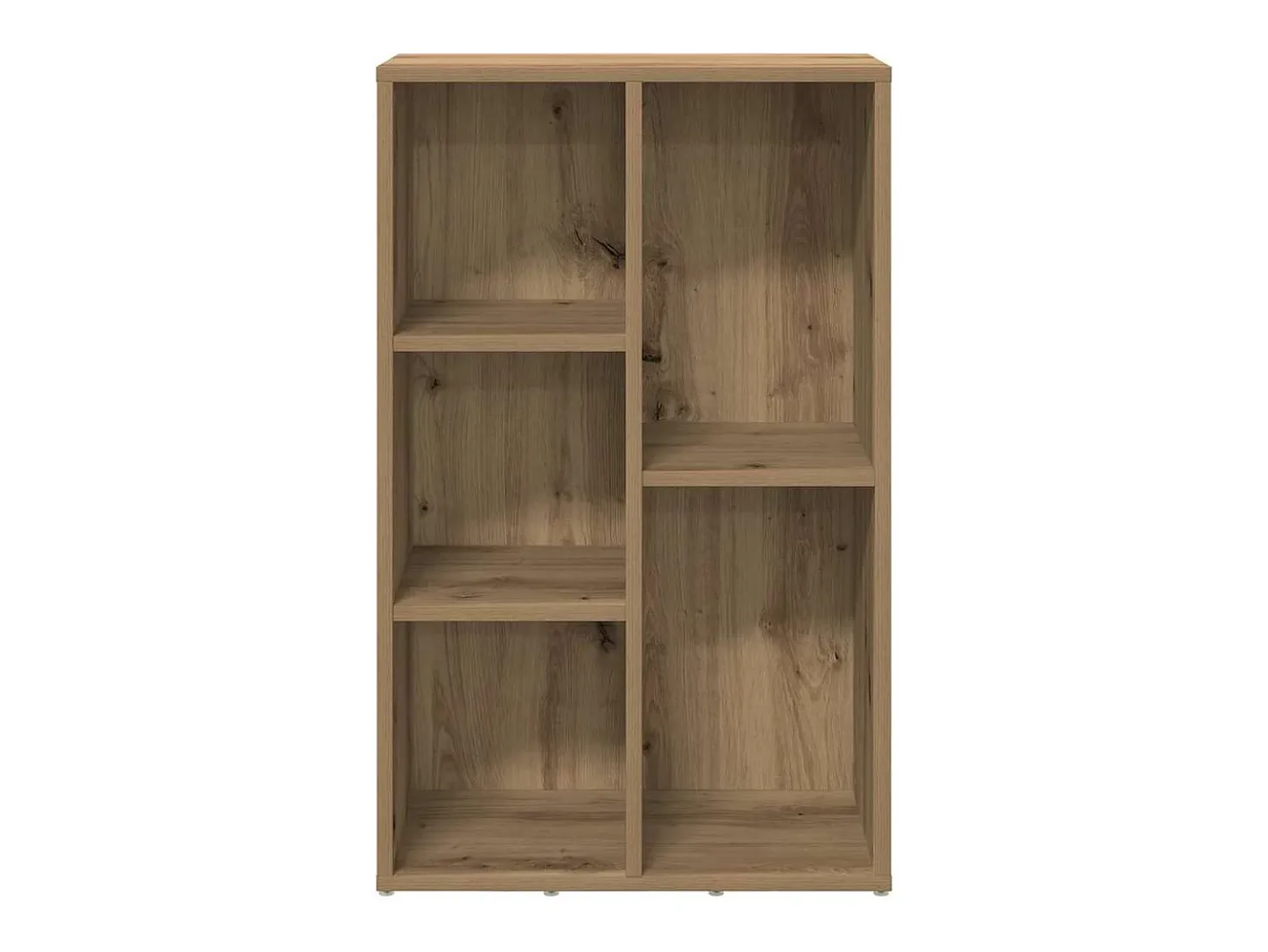 Estantería madera de ingeniería roble artisan 50x25x80 cm