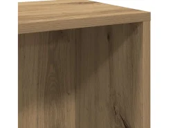 Estantería madera de ingeniería roble artisan 50x25x80 cm