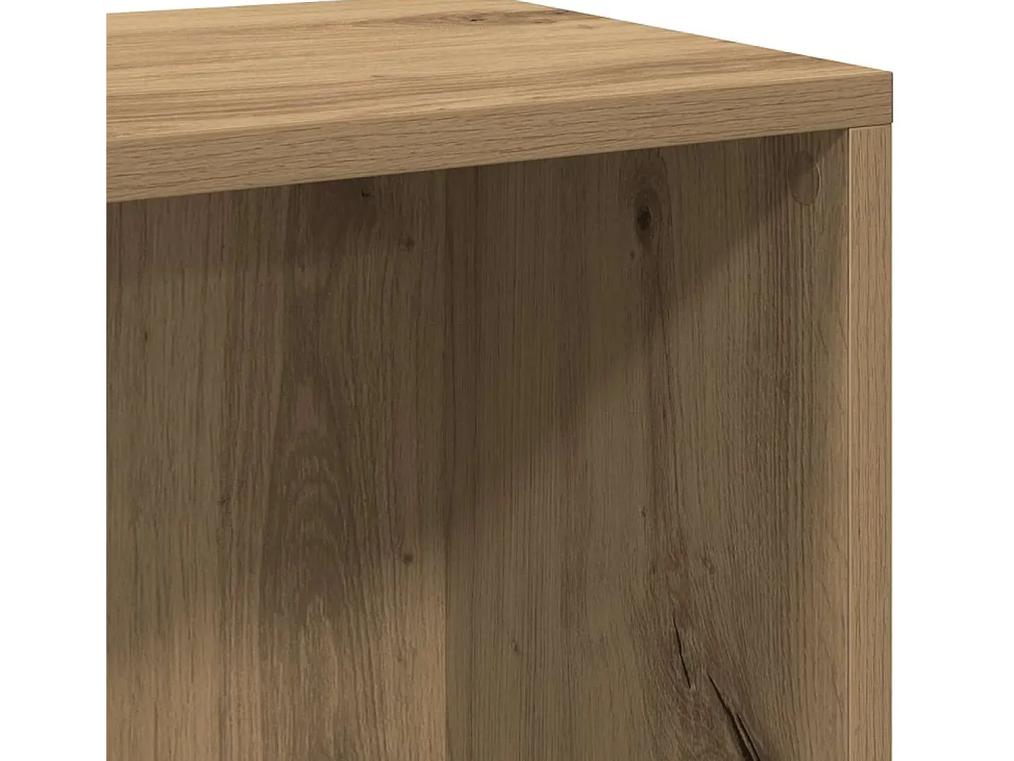 Estantería madera de ingeniería roble artisan 50x25x80 cm