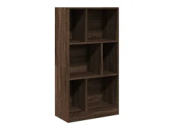 Estantería madera de ingeniería marrón roble 57x28,5x107,5 cm