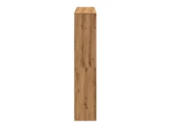 Estantería madera de ingeniería roble artisian 132x29x141,5 cm
