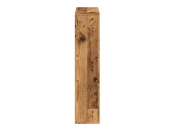 Estantería madera de ingeniería color envejecido 63x20x90 cm