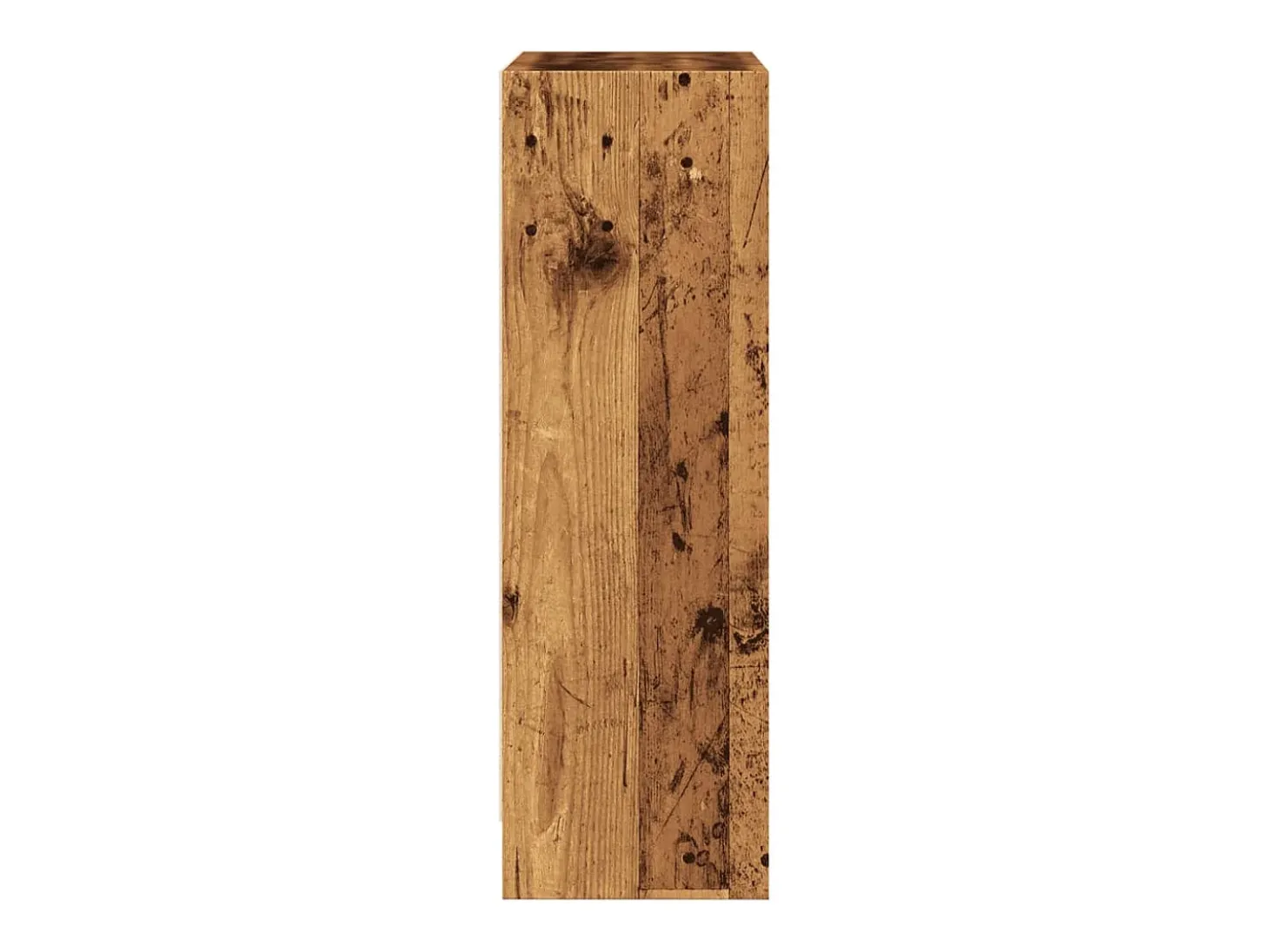 Estantería madera de ingeniería color envejecido 60x24x76 cm