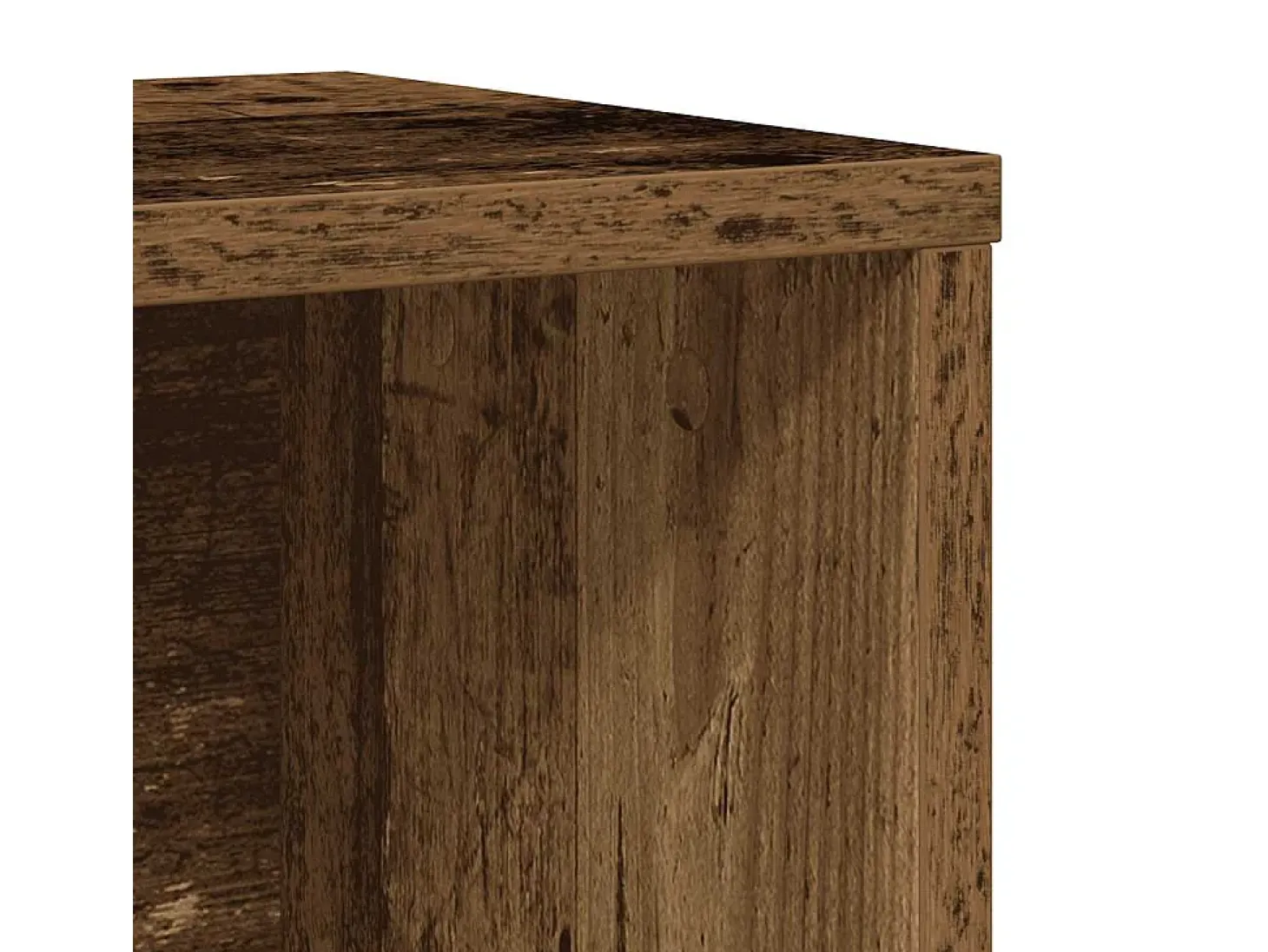 Estantería madera de ingeniería color envejecido 60x24x85 cm