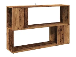 Estantería madera de ingeniería madera envejecida 100x24x63 cm