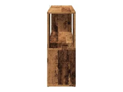 Estantería madera de ingeniería madera envejecida 100x24x63 cm