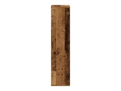 Estantería madera de ingeniería color envejecido 50x25x105 cm
