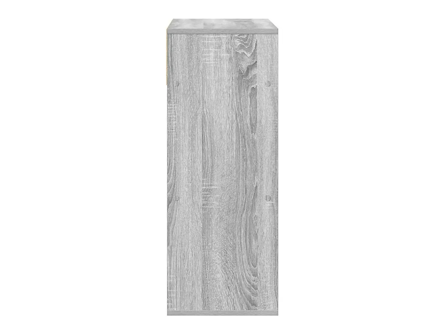 Estantería madera de ingeniería color gris sonoma 66x31x80 cm