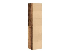 Estantería madera de ingeniería color envejecido 31x24x127 cm