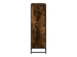Estantería madera de ingeniería roble ahumado 65,5x33x107,5 cm