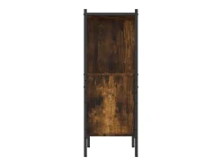 Estantería madera de ingeniería roble ahumado 72x28x77,5 cm