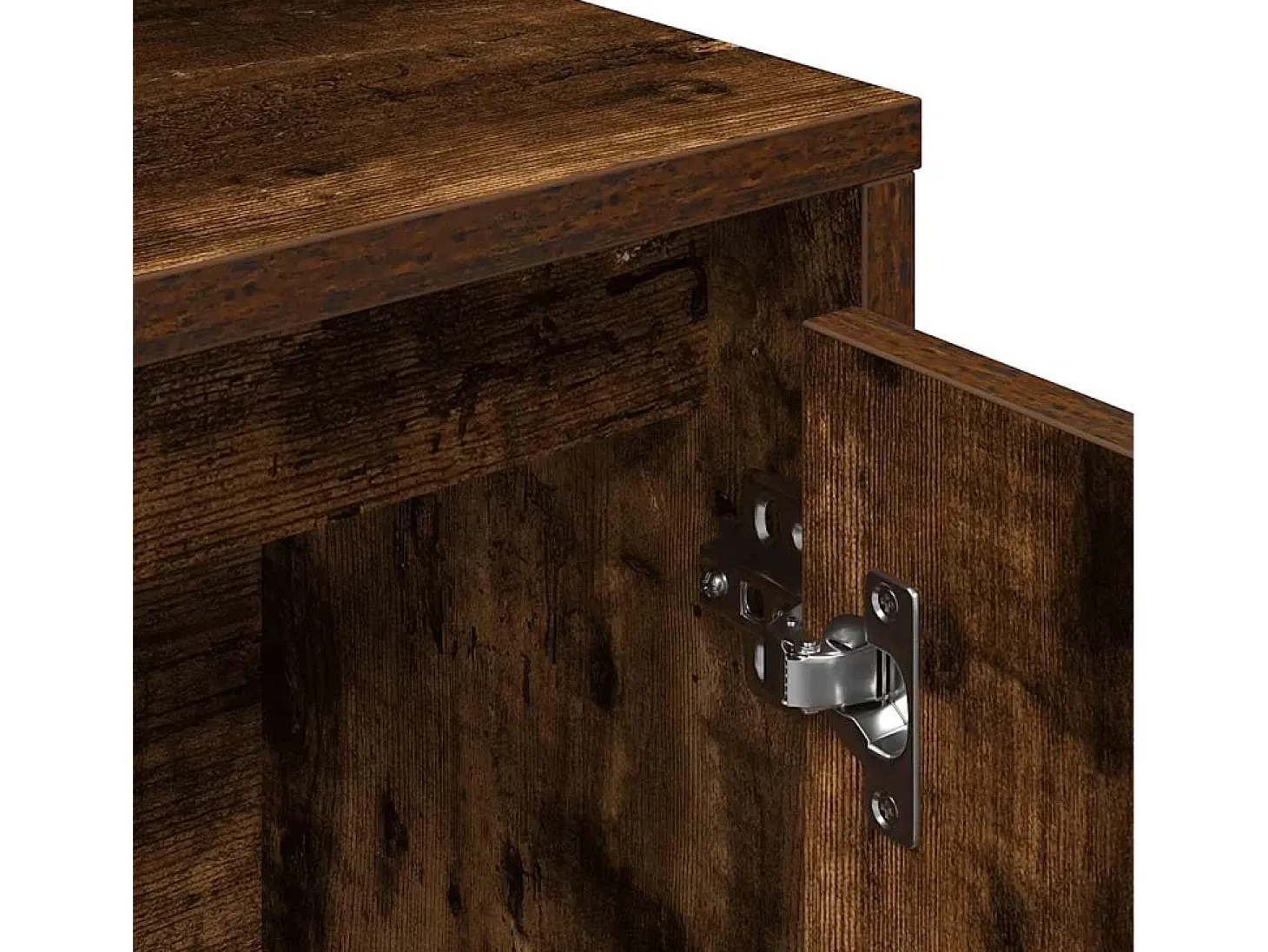 Estantería madera de ingeniería roble ahumado 89x24x101,5 cm