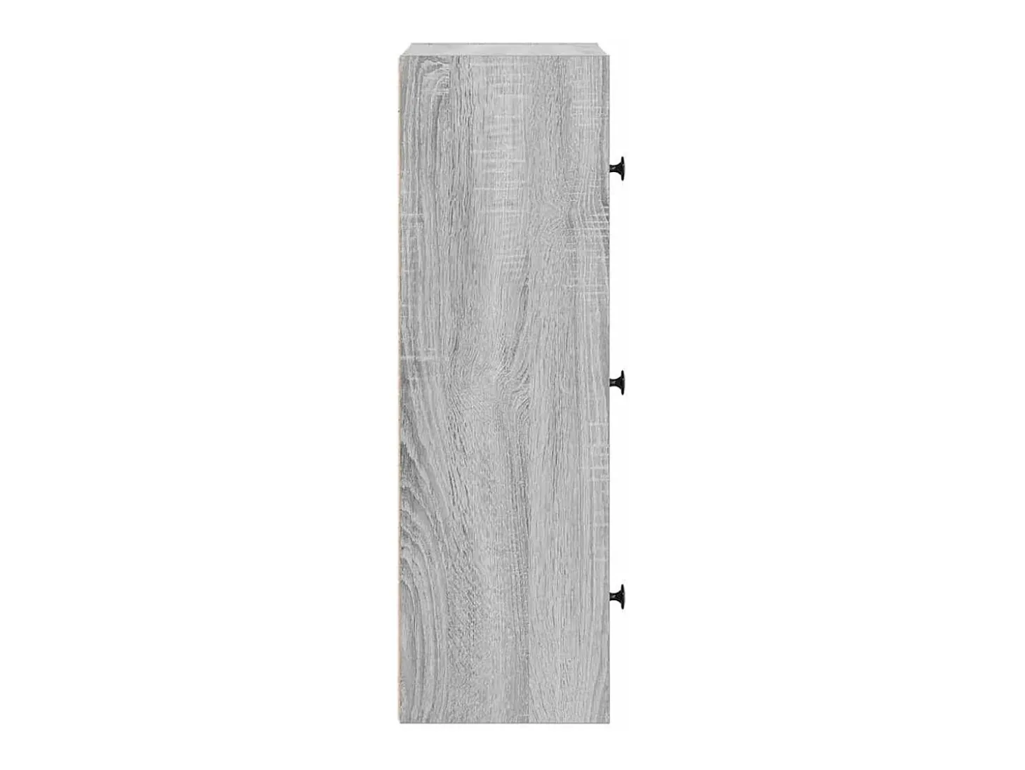 Estantería madera de ingeniería gris sonoma 40x24x77 cm