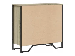 Estantería madera de ingeniería roble Sonoma 80x31x74,5 cm