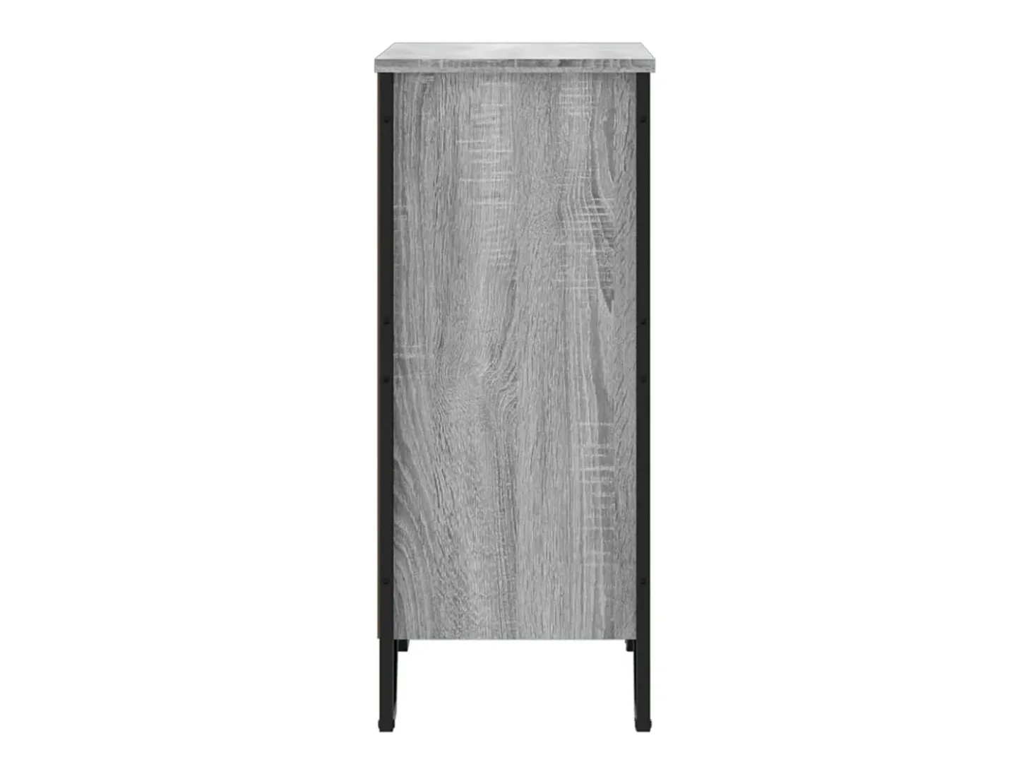 Estantería madera de ingeniería gris Sonoma 80x31x74,5 cm